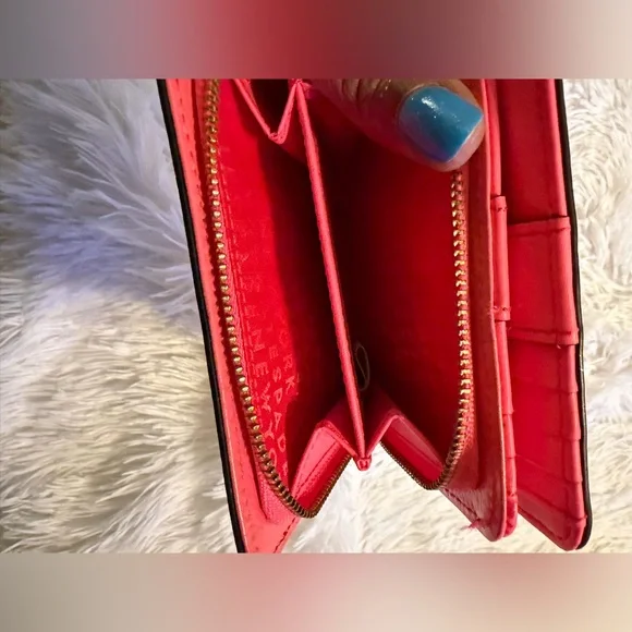 Kate Spade Coral Leather Wallet - Picture 6 of 9